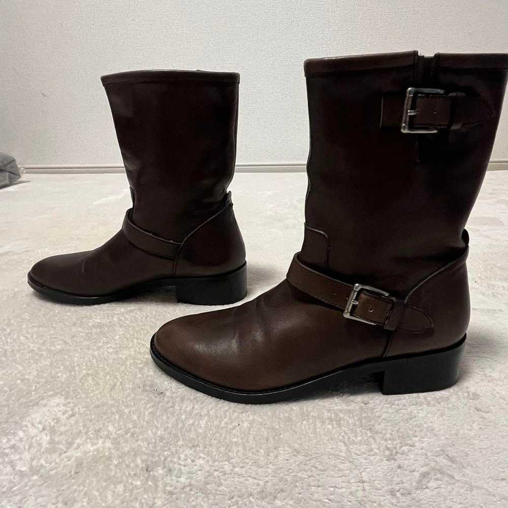 【Brand New】Margaret Howell Leather Engineer Boots… - image 3