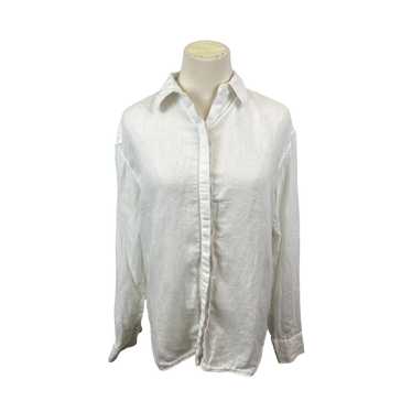 Athleta Linen Button Down