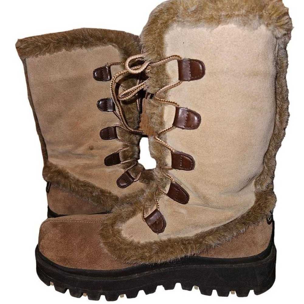 Y2k Sketchers platform fur boots - image 2