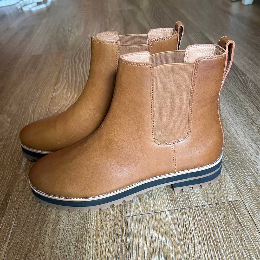 Madewell The Ivy Leather Chelsea Boot Bison MA426… - image 4