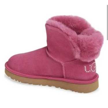 UGG Classic Mini Bling "Fuchsia" Winter Boot Size… - image 1