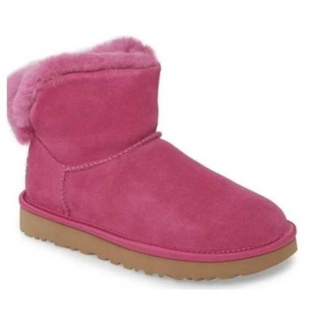 UGG Classic Mini Bling "Fuchsia" Winter Boot Size… - image 2