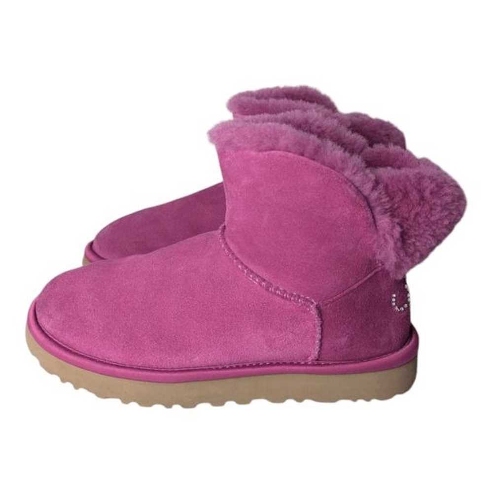 UGG Classic Mini Bling "Fuchsia" Winter Boot Size… - image 4