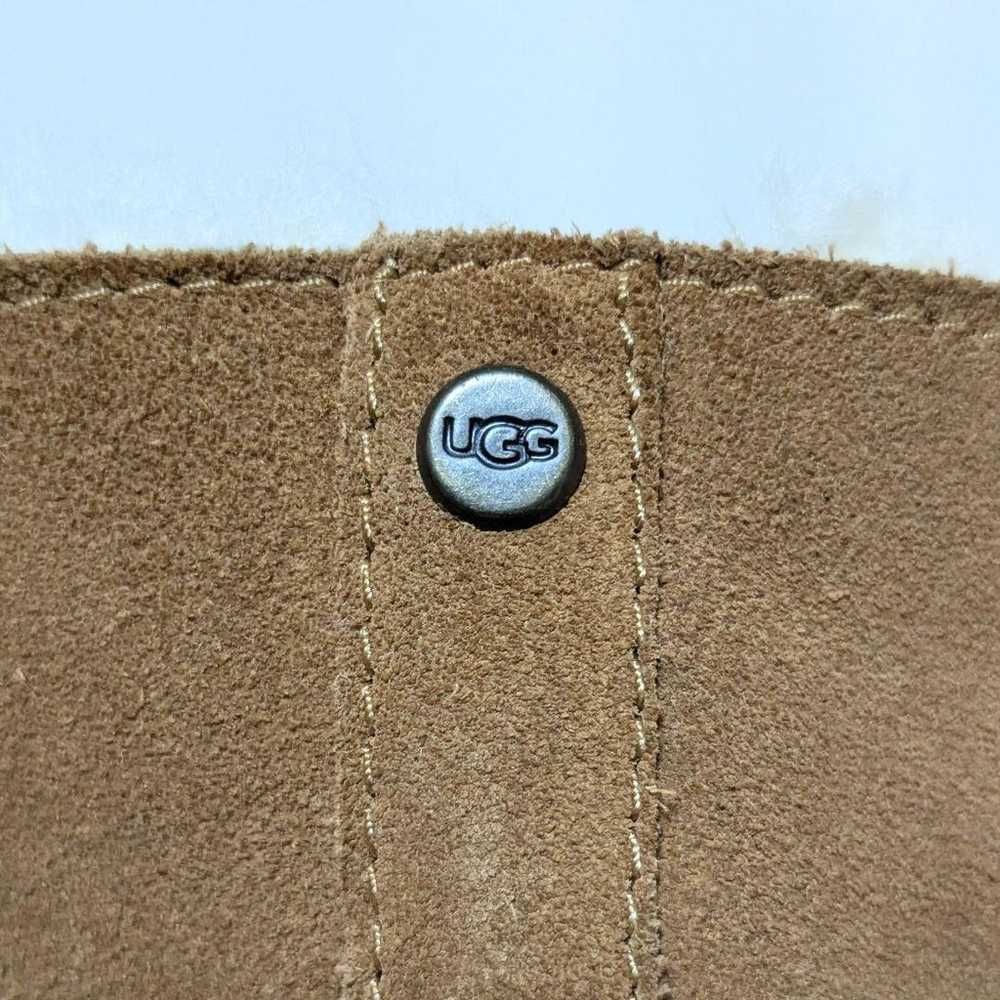 UGG Kesentor Boots Long Boots Boa Brown 23.5cm - image 8