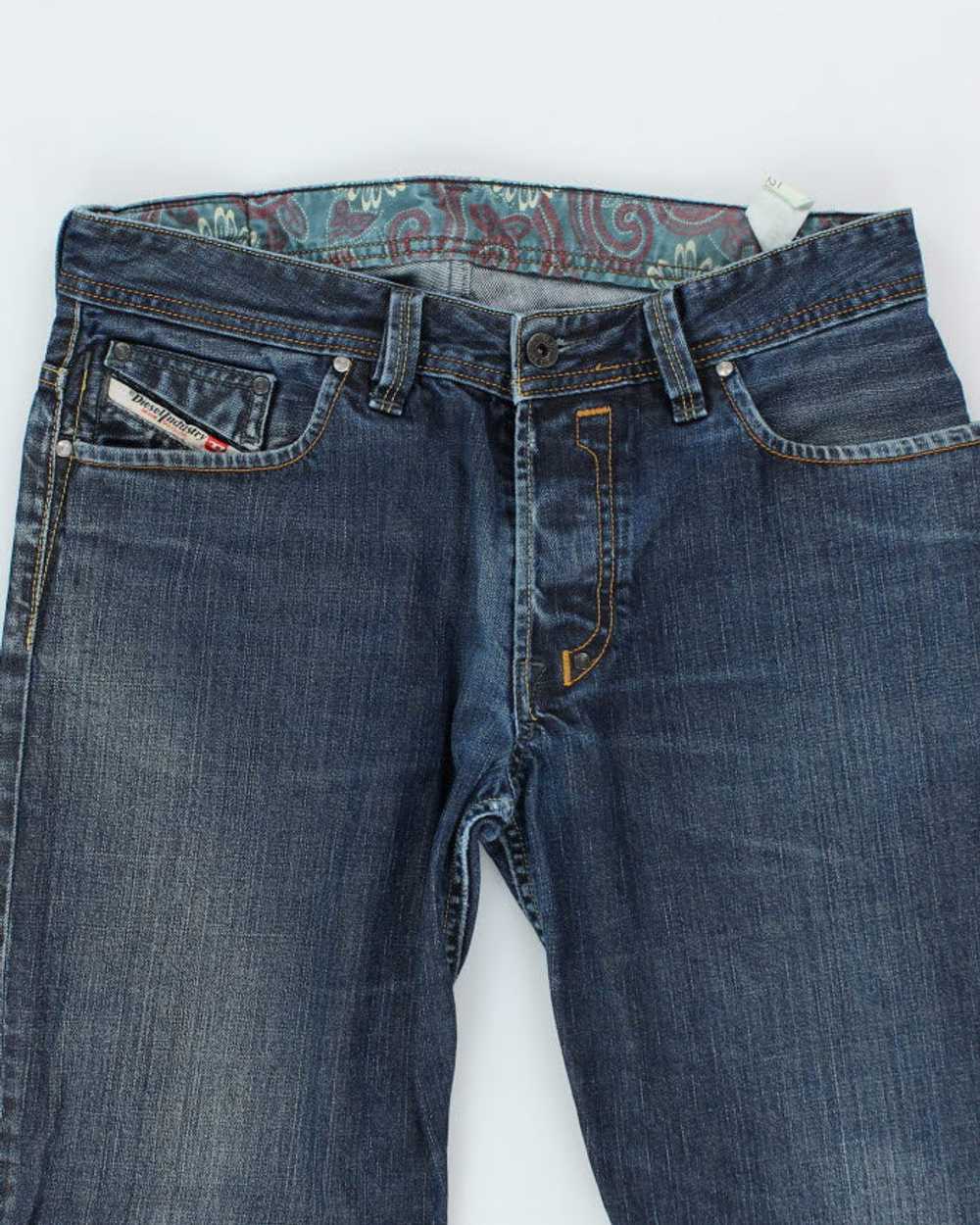 Y2k 00s Diesel Dark Wash Jeans - W33 L32 - image 3