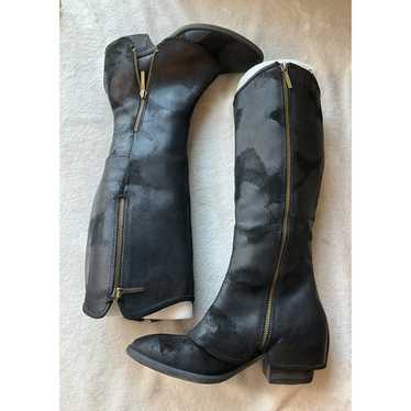 Donald J Pliner Women Sz 6.5 Black Devi 3 Boots D… - image 1