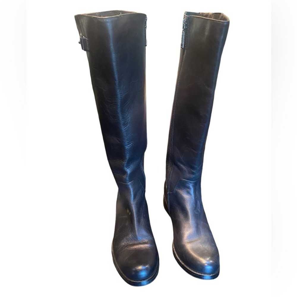 Blondo Volly Waterproof Riding Boot, Black Leathe… - image 2