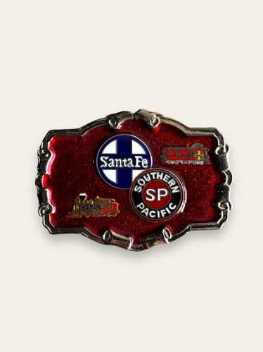 Vintage 1970-80’s Santa Fe Railroad Belt Buckle