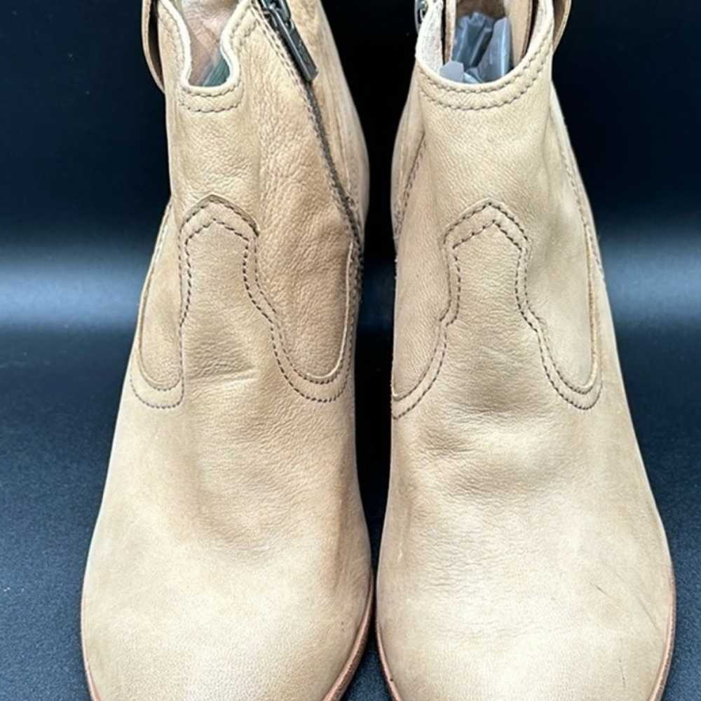 tan leather Frye Reina booties size 9 - image 1