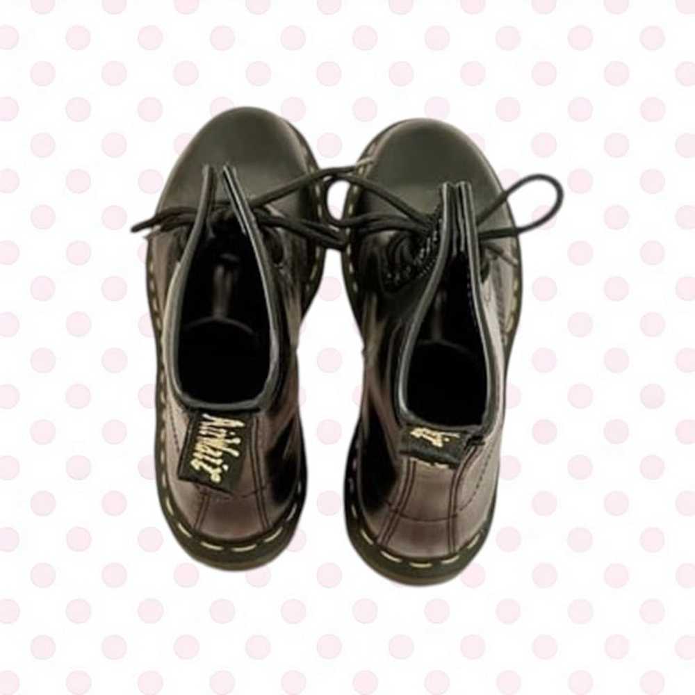 dr. martens 1460 women's smooth leather lace up b… - image 2