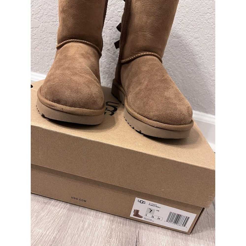 UGG Australia Bailey Bow II Boots - Chestnut - image 3