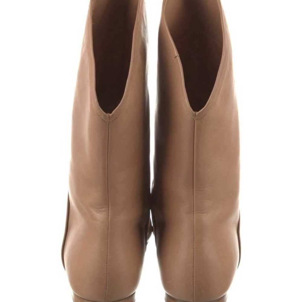 Walter Steiger Tan Leather Ankle Boots- 8 - image 4