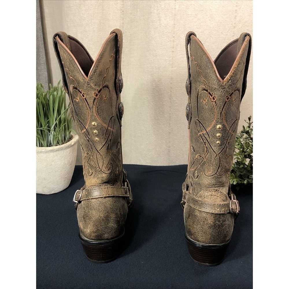 Durango Crush Distressed 11" Heart Concho Women's… - image 4