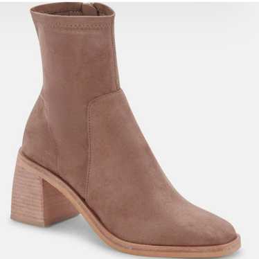 Dolce Vita Indiga Pointed-toe Booties Truffle Stel