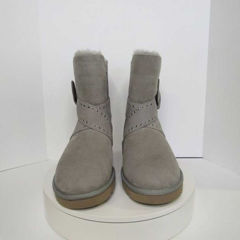 UGG MABEL LIGHT GREY SHEEPSKIN BOOTS - image 2