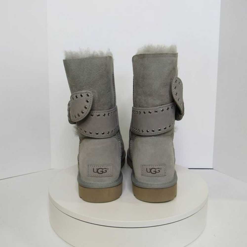 UGG MABEL LIGHT GREY SHEEPSKIN BOOTS - image 3