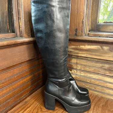 Lamoda Black Platform Boots