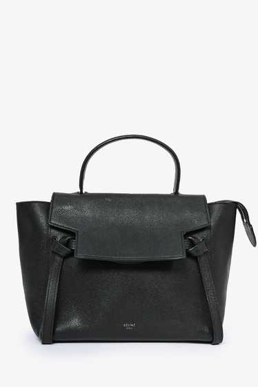 Celine Black Leather Micro Belt Bag (As Is) - image 1