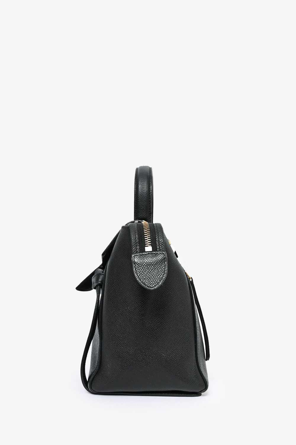 Celine Black Leather Micro Belt Bag (As Is) - image 4