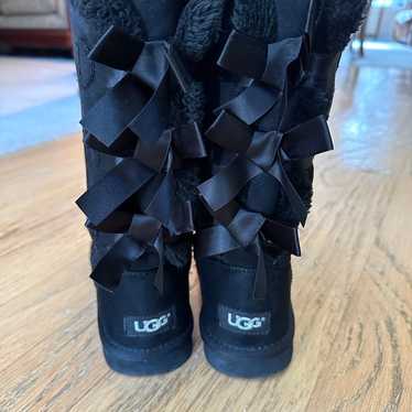 UGG Australia Black Suede Boots