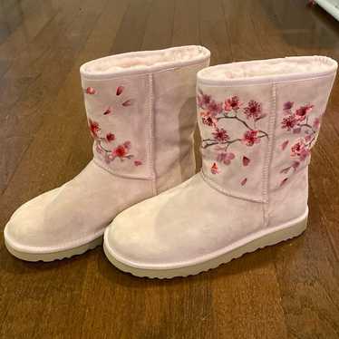 New Ugg Cherry Blosson Pink Boots - image 1