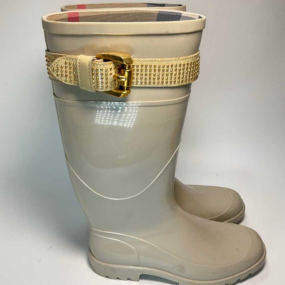 burberry rain boots size 37 Made In Italy - image 3