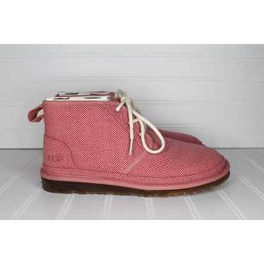 UGG NEUMEL NATURAL PINK CHUKKA BOOTS 8 - image 1