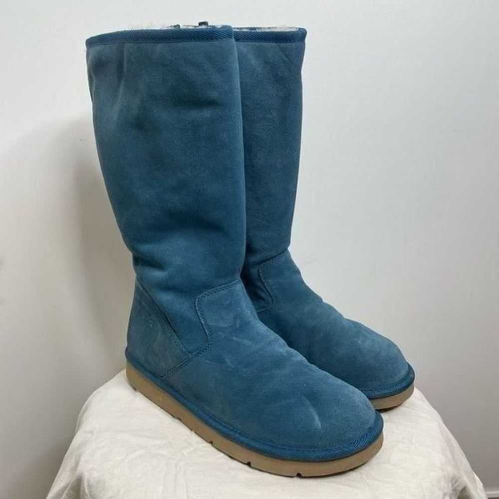 UGG Classic Tall 5235 Leather Sheepskin Winter Bo… - image 11