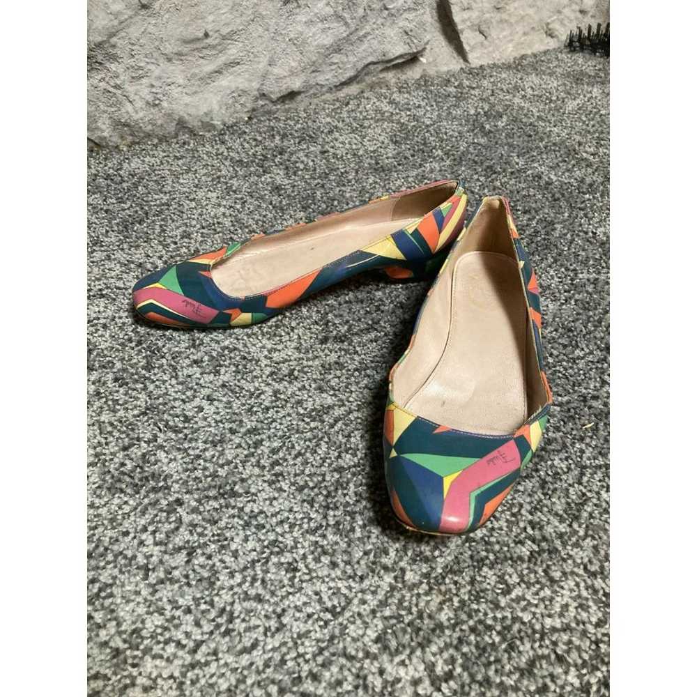 Vintage Emilio Pucci Low Heel Ballet Flats Size 38 - image 7