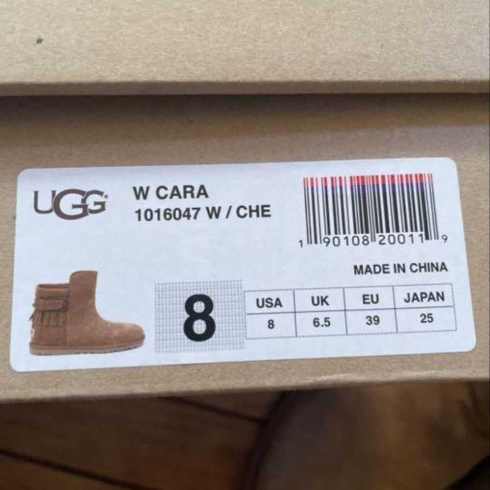 UGG brown/beige fringe boots W Cara 8 - image 8