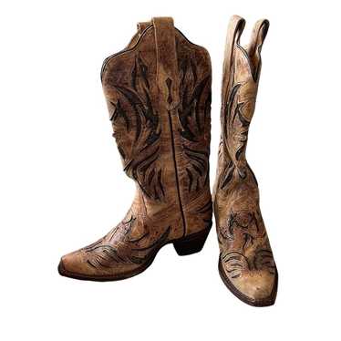 Corral Western Cowboy Boots Women’s 6 - image 1