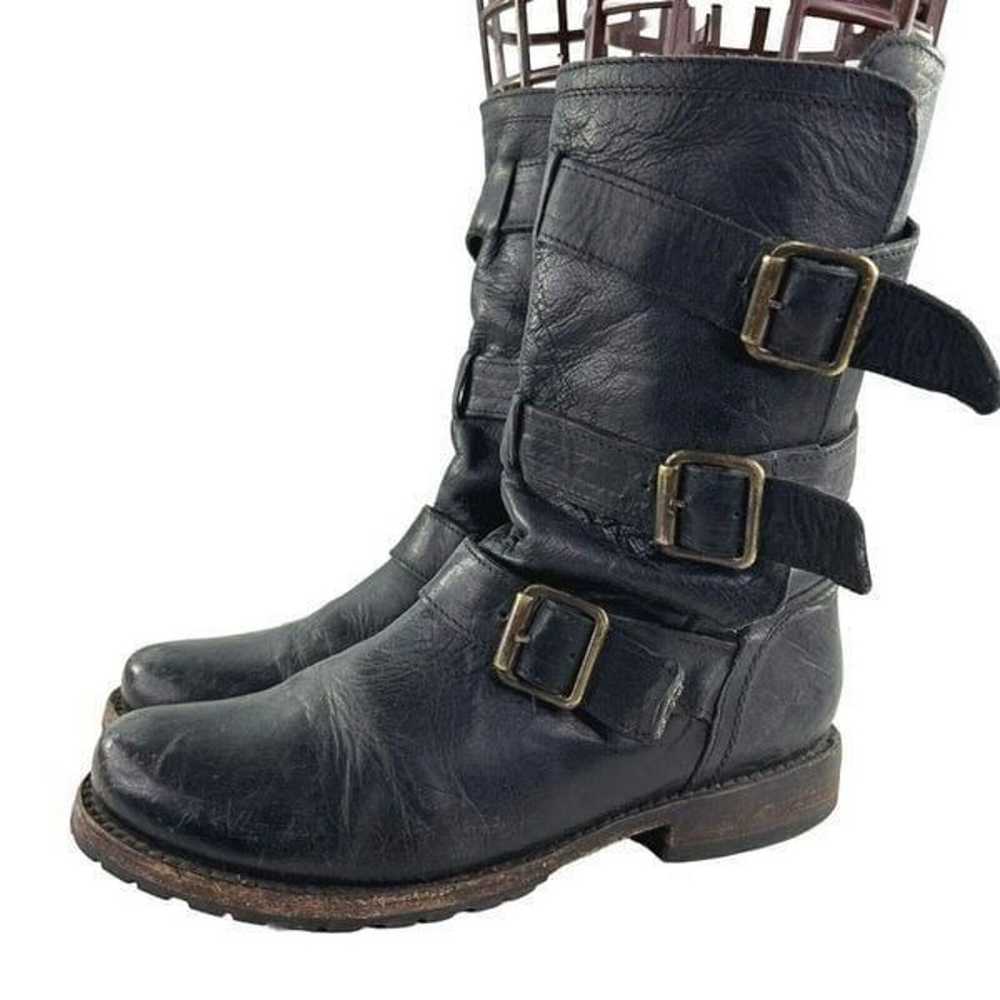 Freebird By Steven Tread 3 Strap Buckle Boots US … - image 1