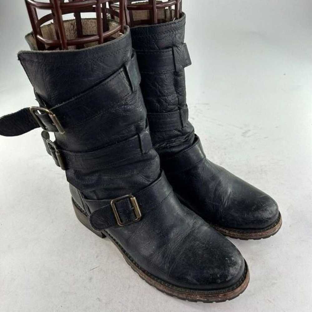 Freebird By Steven Tread 3 Strap Buckle Boots US … - image 3