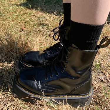 Dr. Martens Black Jadon Max Boots - image 1