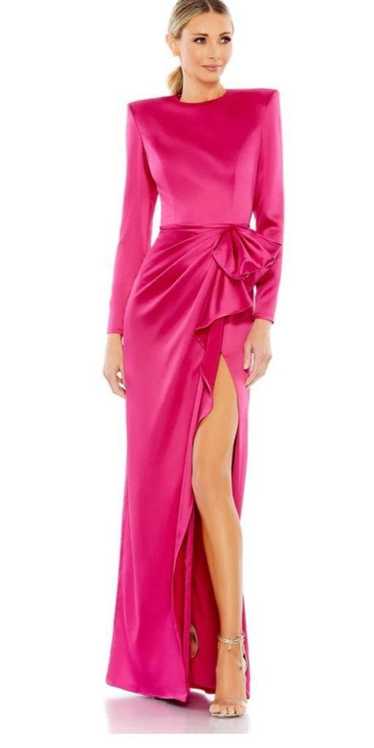 Mac Duggal Women's Mac Duggal Pink Long Sleeve Dre