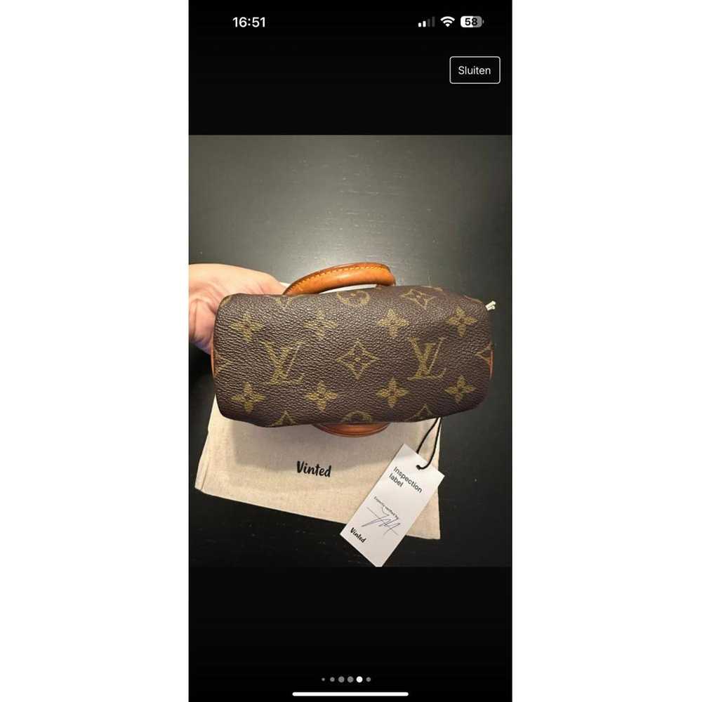 Louis Vuitton Nano Speedy / Mini HL cloth mini bag - image 11