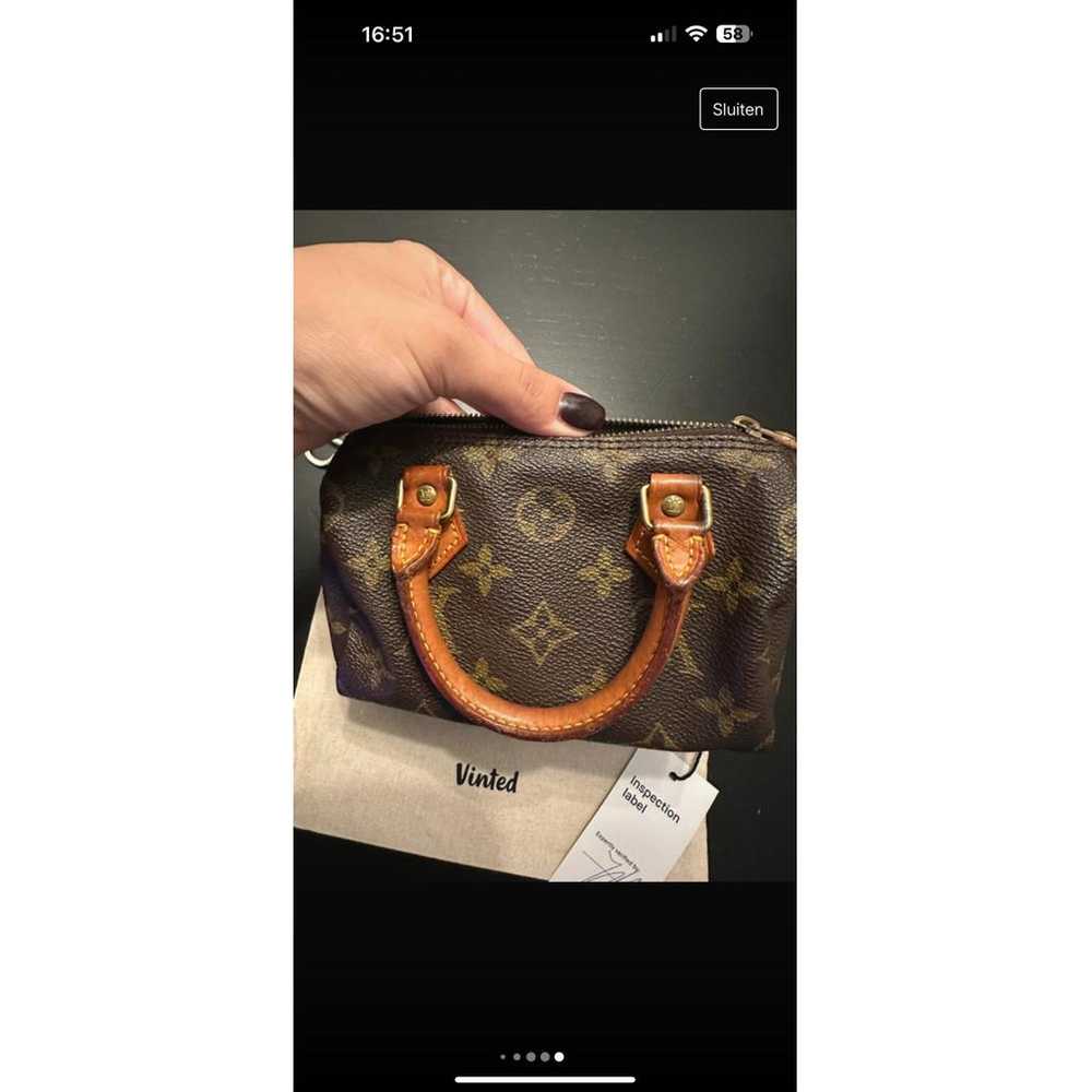 Louis Vuitton Nano Speedy / Mini HL cloth mini bag - image 12