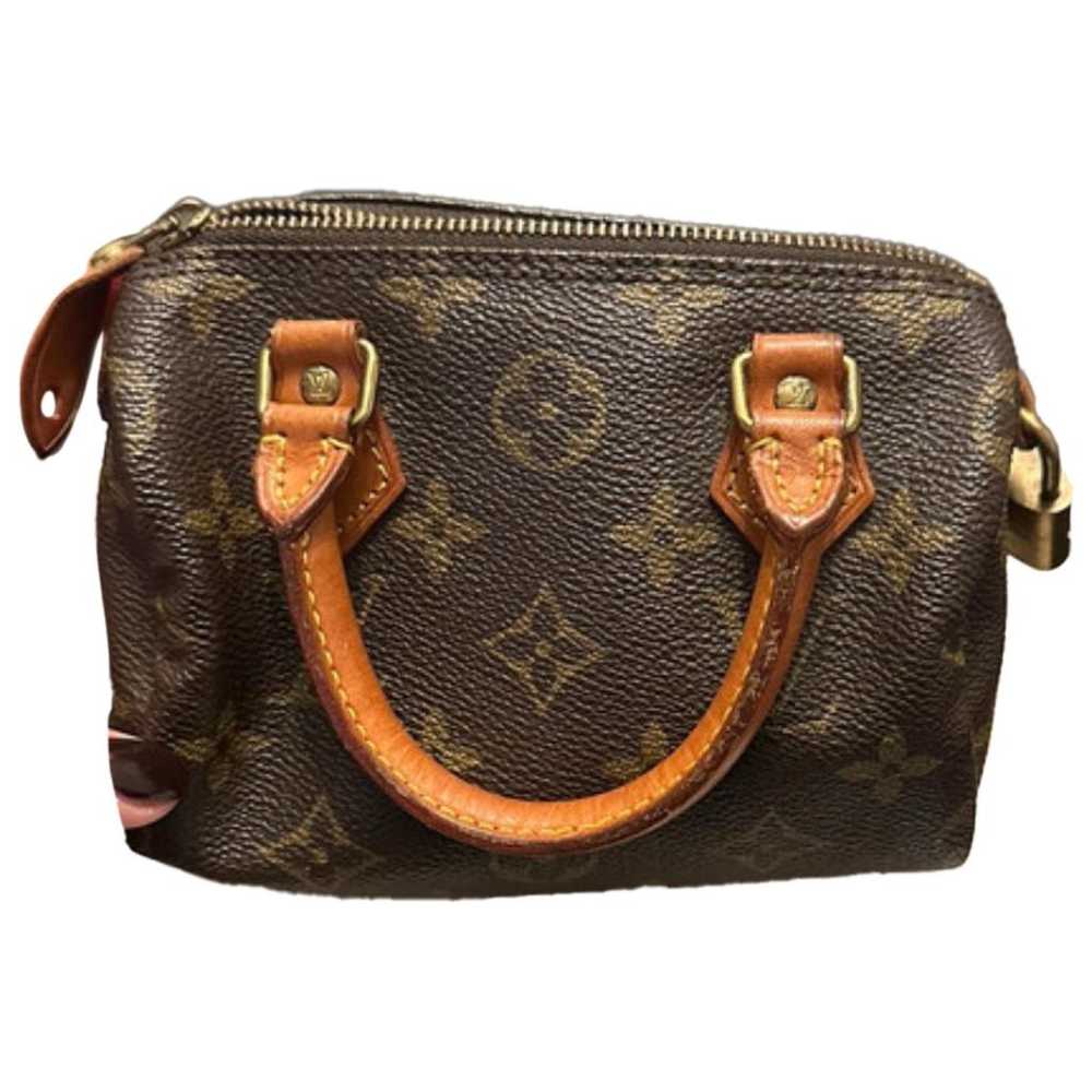 Louis Vuitton Nano Speedy / Mini HL cloth mini bag - image 1