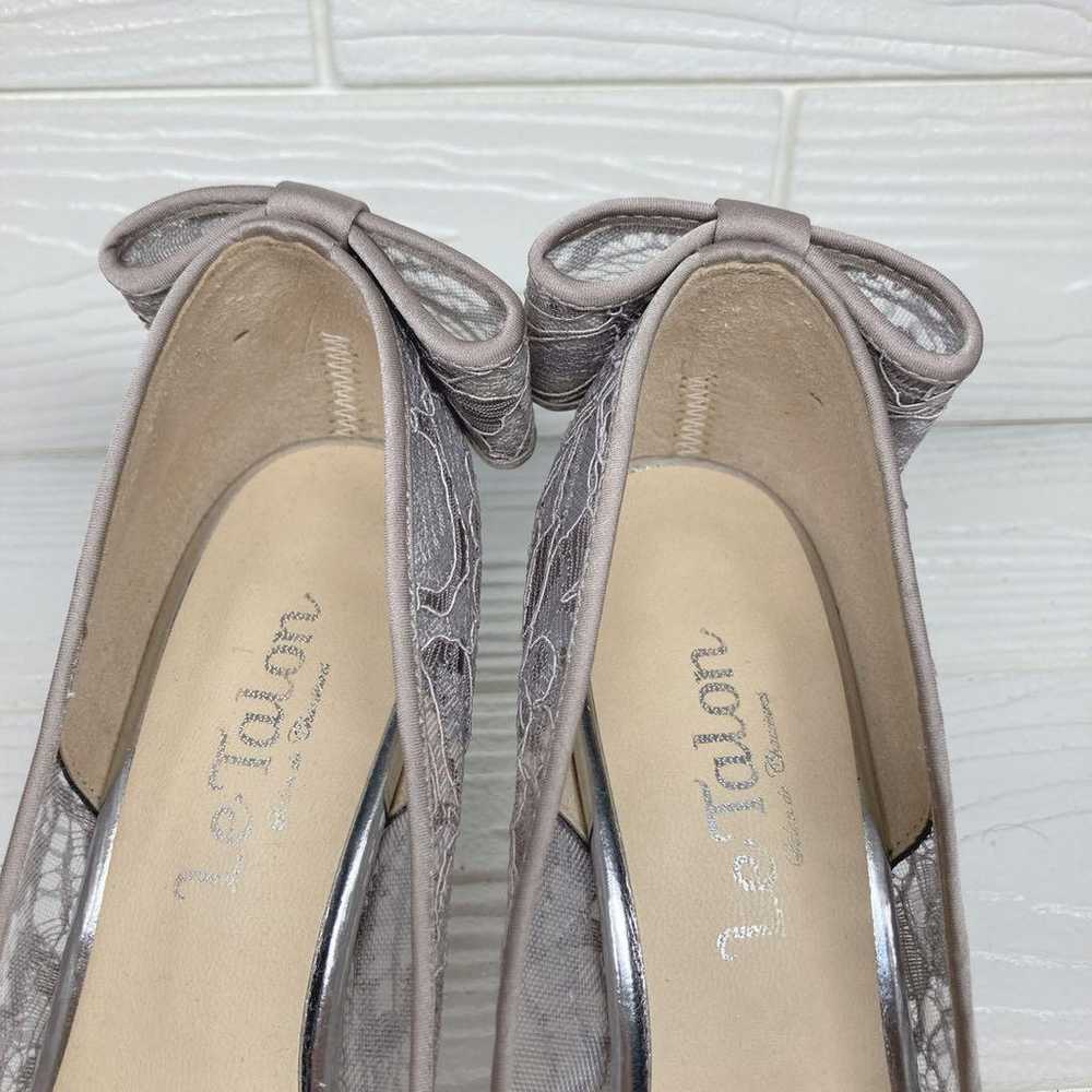 【Unused Class】 Lutalon Lace Pumps 22.5cm with Bac… - image 11