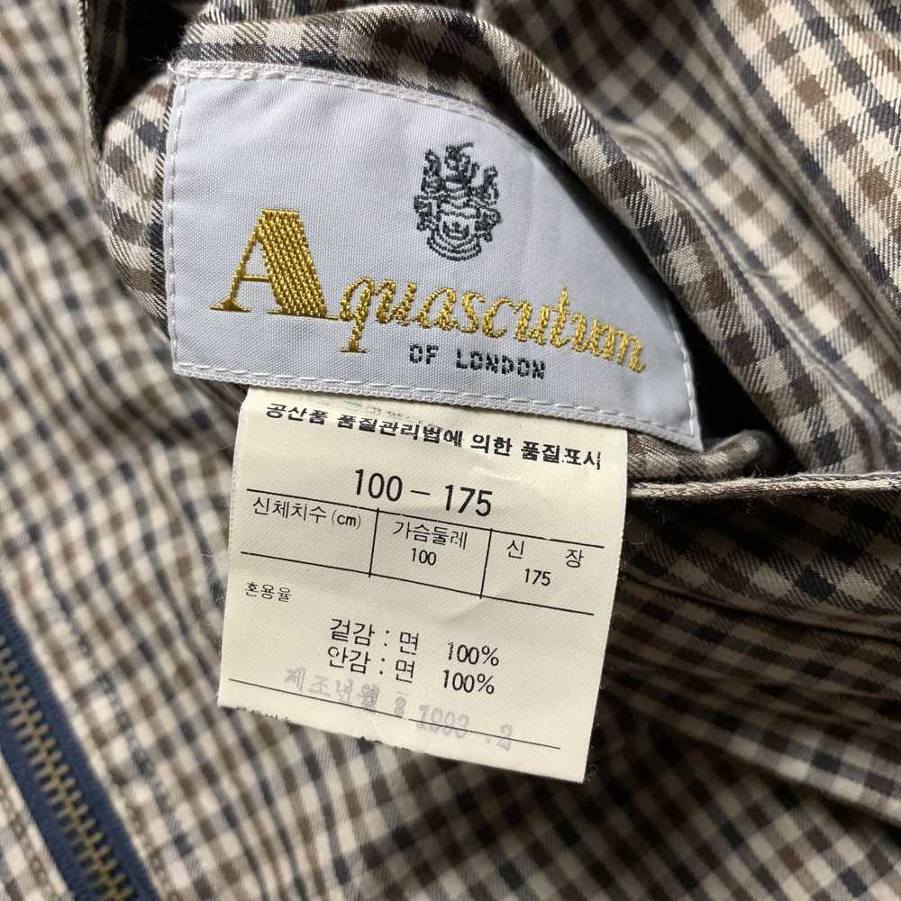 Aquascutum × Vintage 1993 Aquascutum Reversible J… - image 7