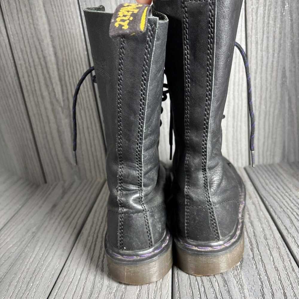 Dr. Martens 1914W Women's Black  Leather Boots 14… - image 4