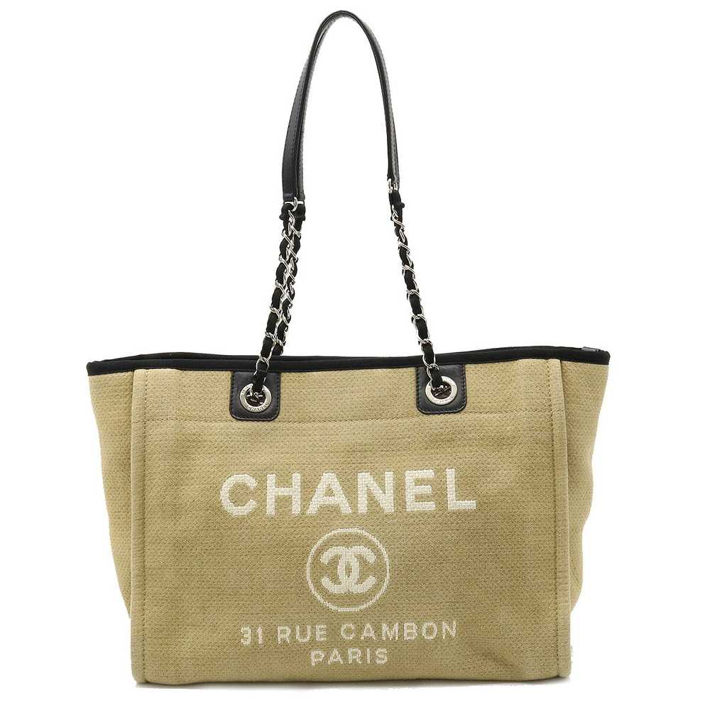 Bag Chanel Deauville Line Medium Tote Mm Shoulder… - image 1