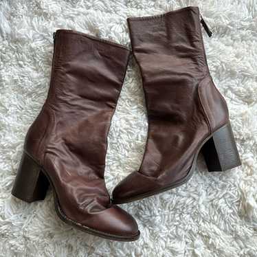 Free People Elle Leather Boots