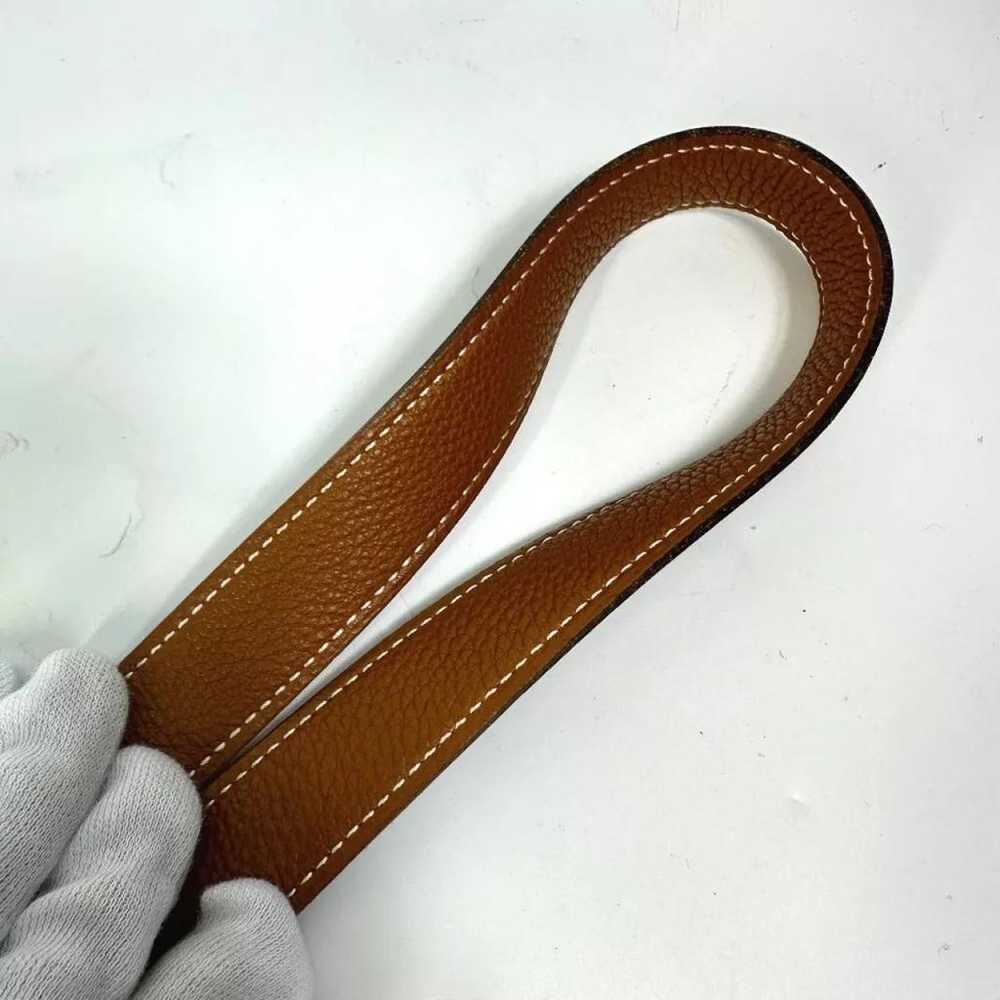 Hermès Leather belt - image 10