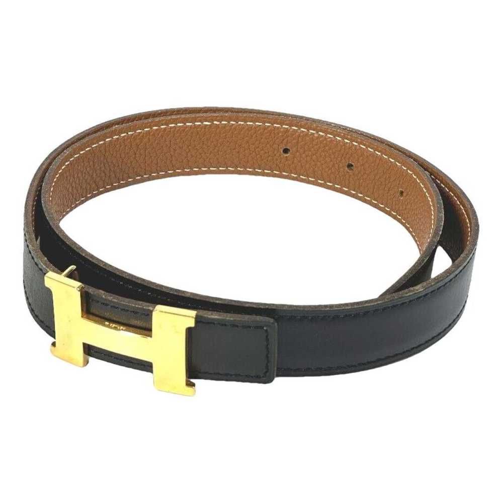 Hermès Leather belt - image 1