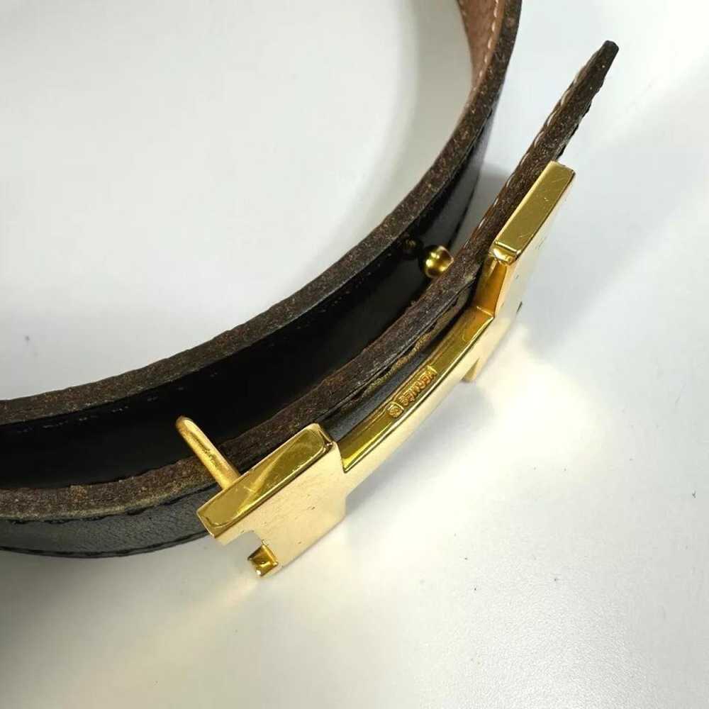 Hermès Leather belt - image 6