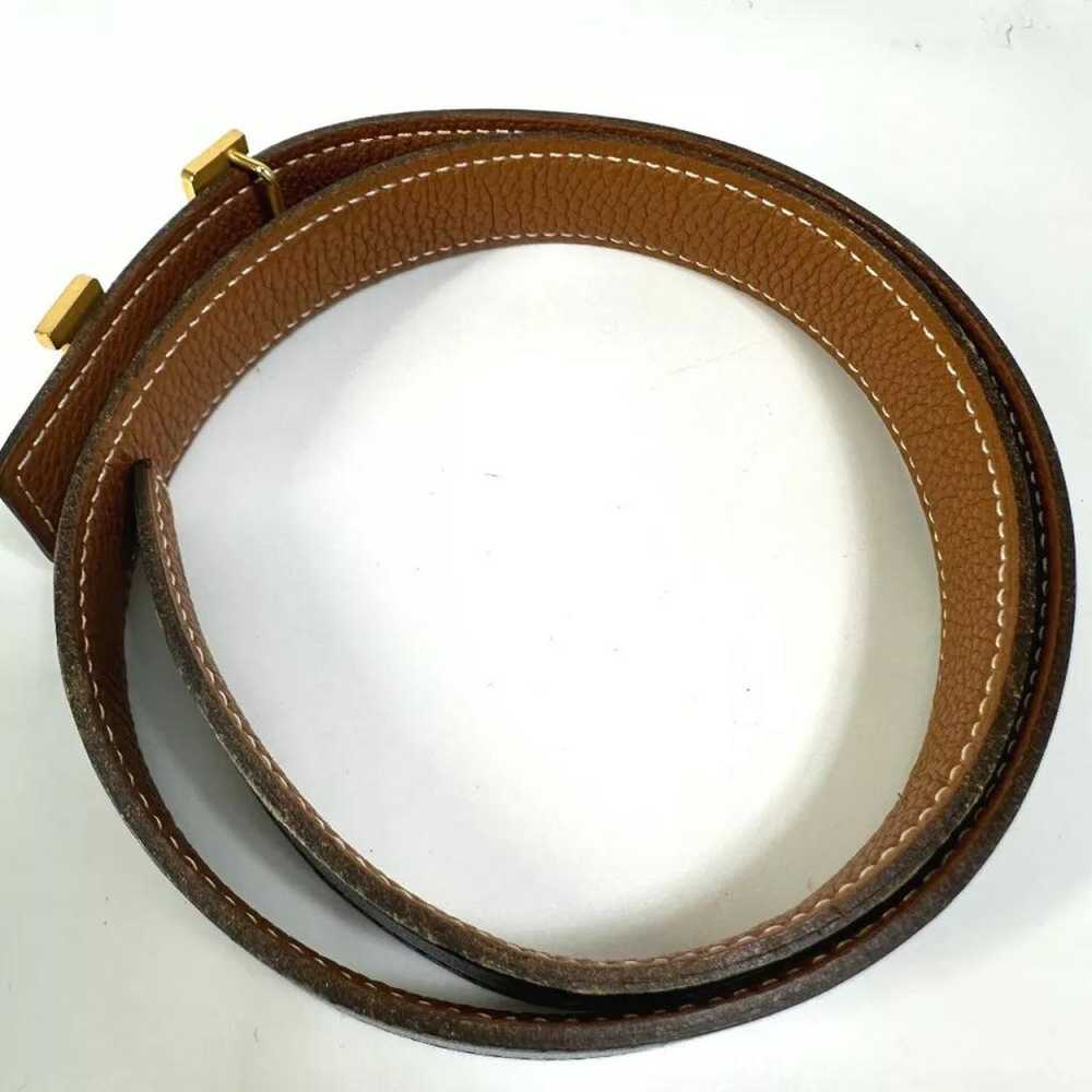 Hermès Leather belt - image 9