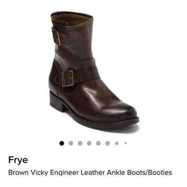 Frye vicky engineer boot on sale