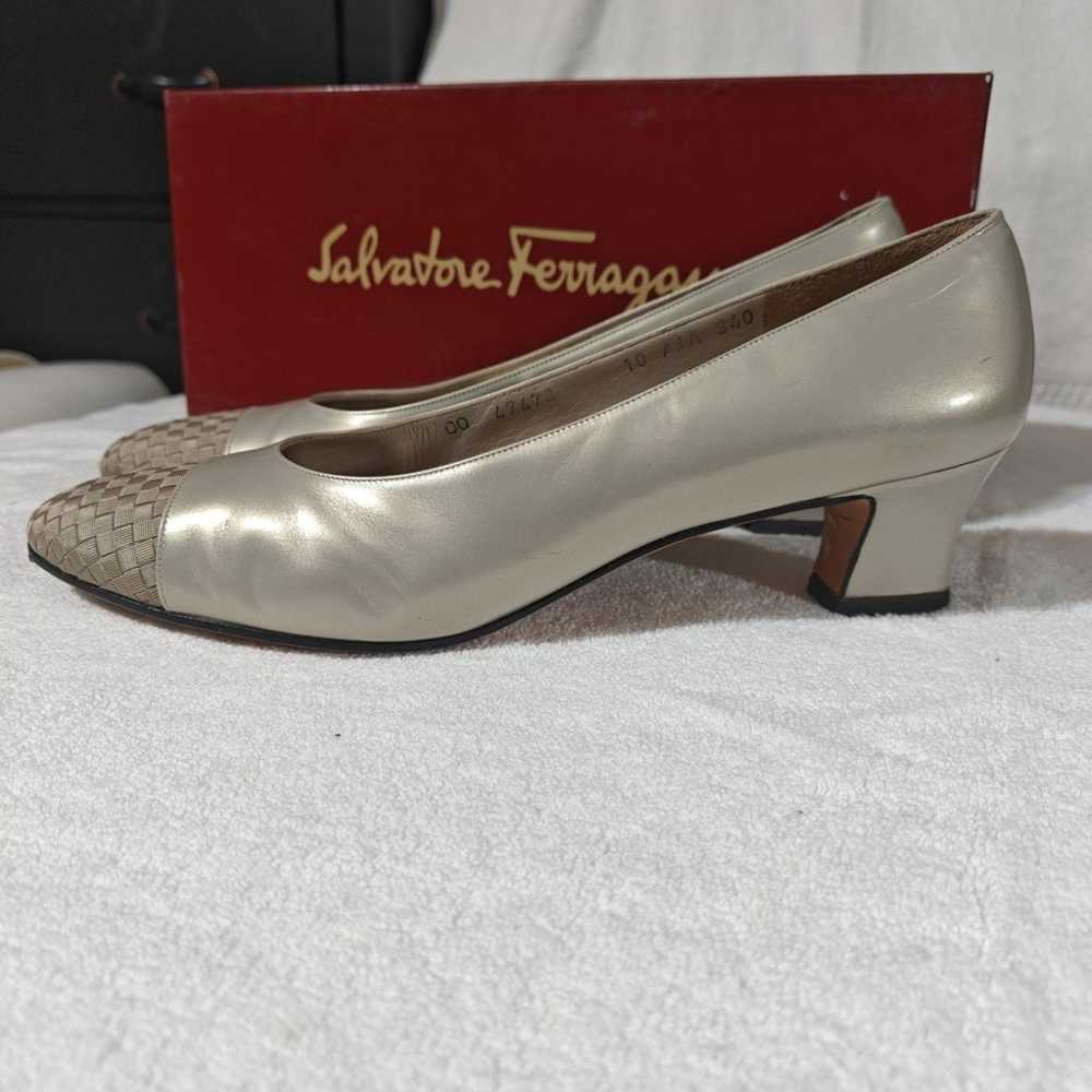 Salvatore Ferragamo Vintage Woman's Shoes Size 10… - image 2