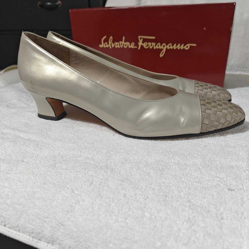 Salvatore Ferragamo Vintage Woman's Shoes Size 10… - image 5